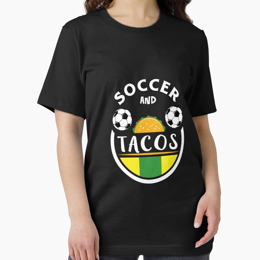 Soccer and Tacos | soccer player gift | soccer coach gift | team soccer gifts | soccer gifts for him | soccer shirts | soccer gift ideas | futbol | soccer shirts for her by Kreature Look