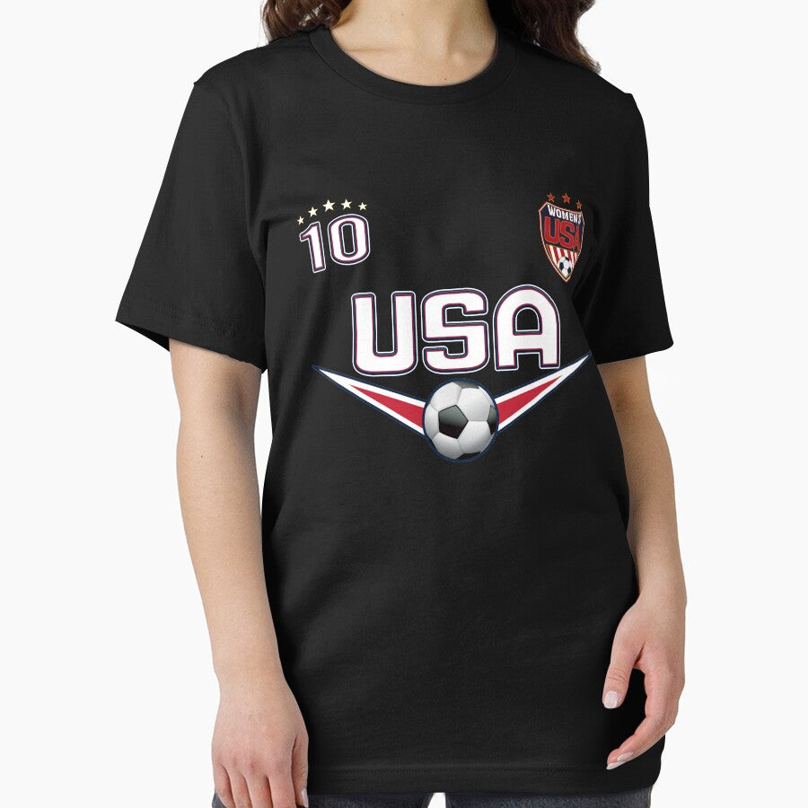 Soccer T-Shirt USA Outfit Design no. 10 for men and women by fermo