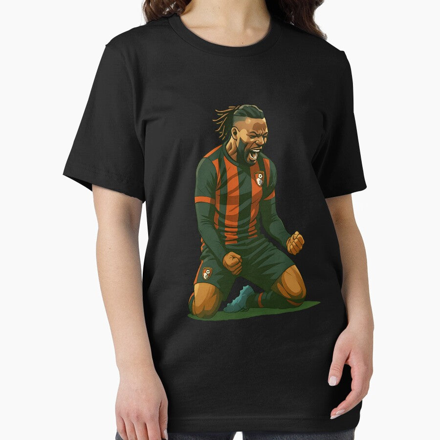 Antoine Semenyo - AFC Bournemouth - AFCB - Knee Slide Celebration - Large print version by ChezDezigns