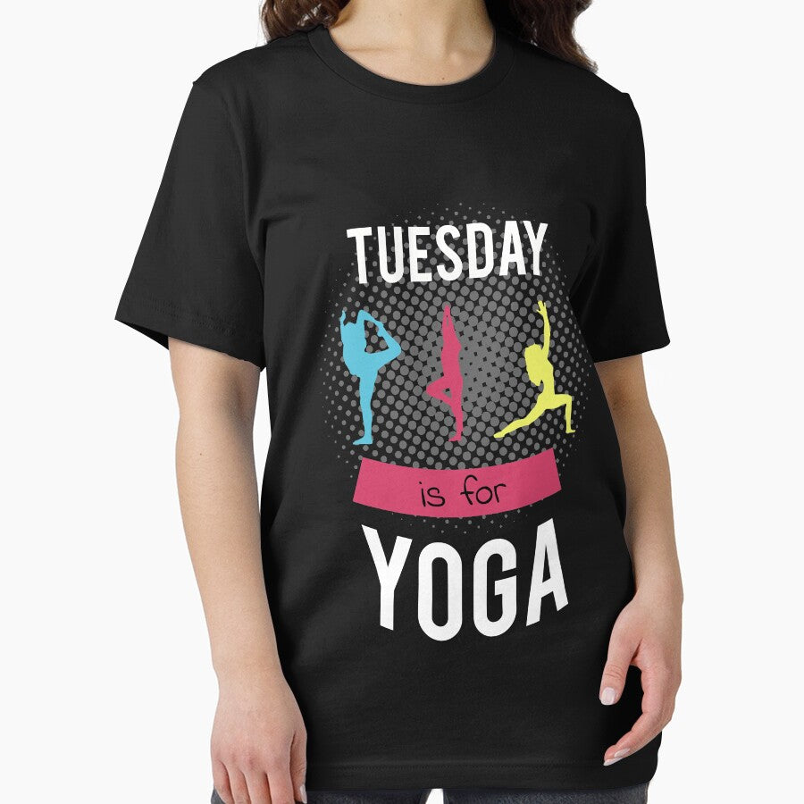 Tuesday is for Yoga T-Shirt by sprshrts