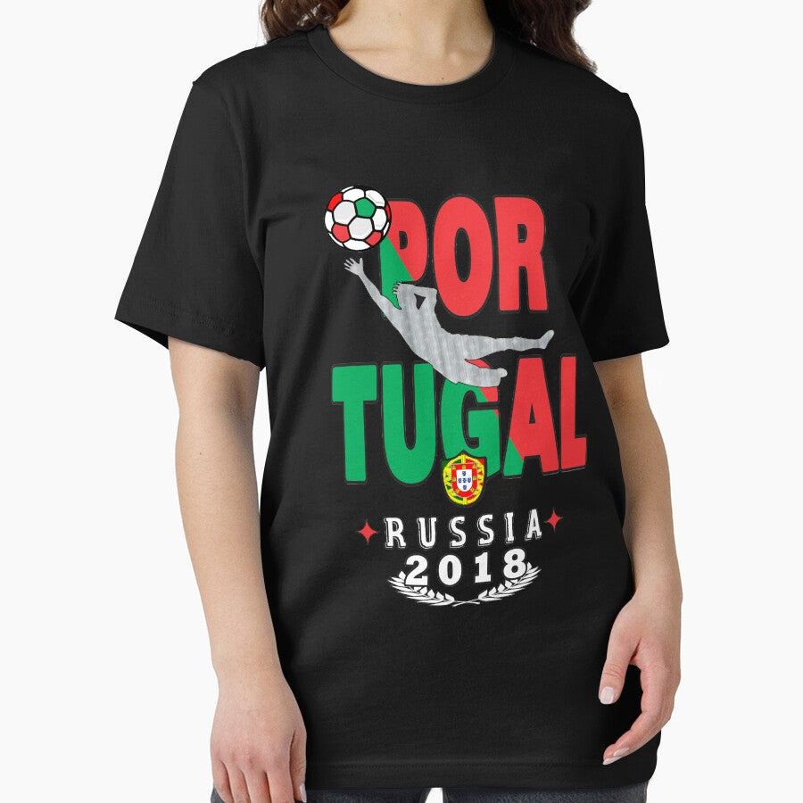 Portugal world cup soccer Russia in 2018 Tshirt championship by Tetete