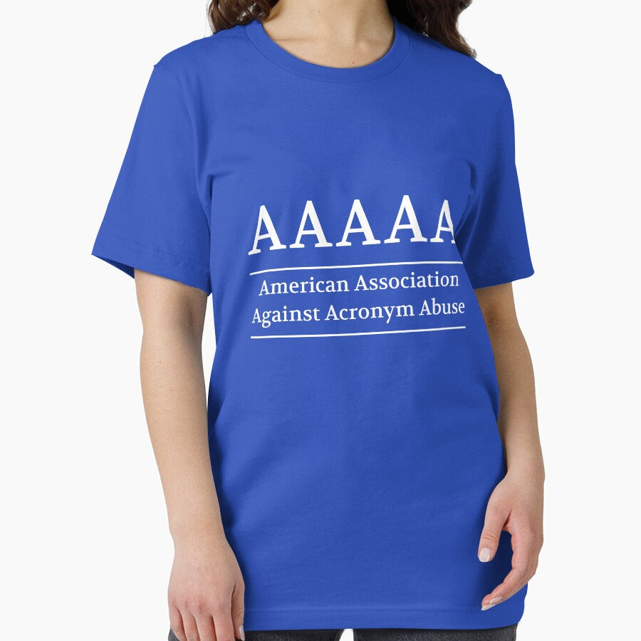 American Association Against Acronym Abuse by artack
