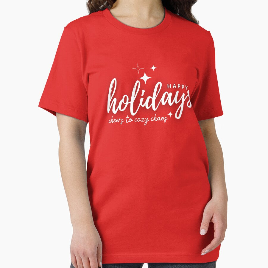 Happy Holidays Cheers to Cozy Chaos by WarmlyGreetings