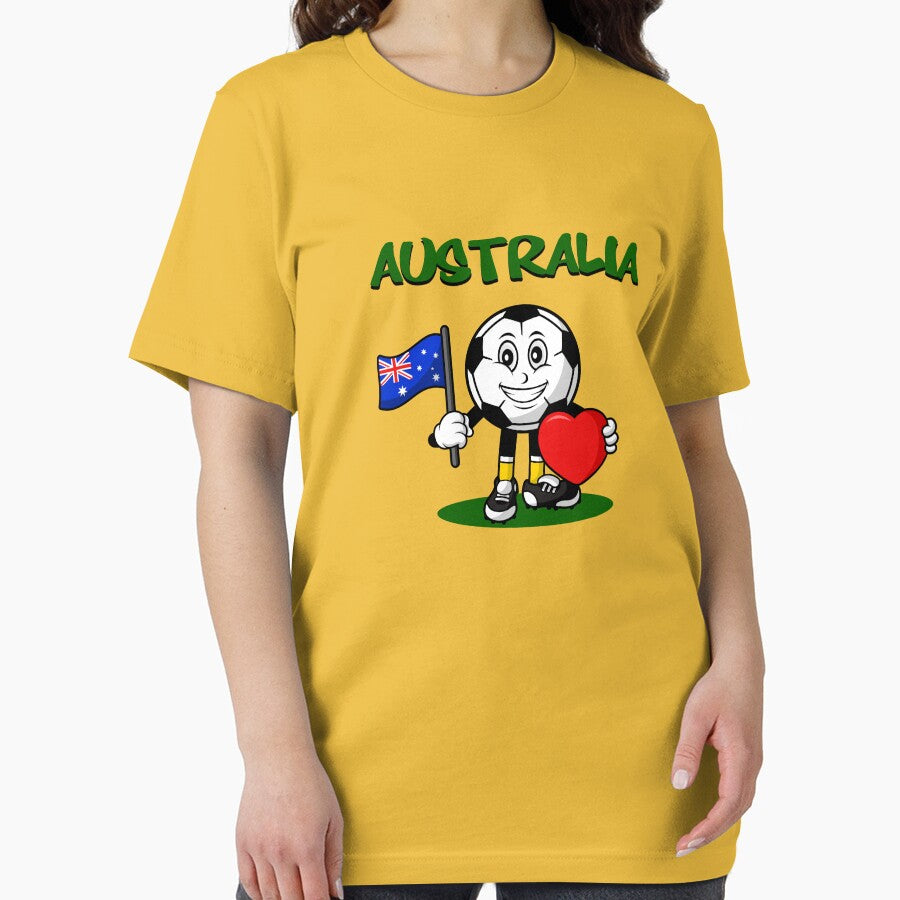 Cute Australia Football Lover Design by Salukeart