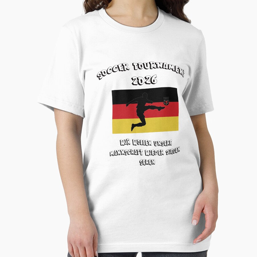Team Germany Football 2026 – Four-Star Fan Support white by Basch996