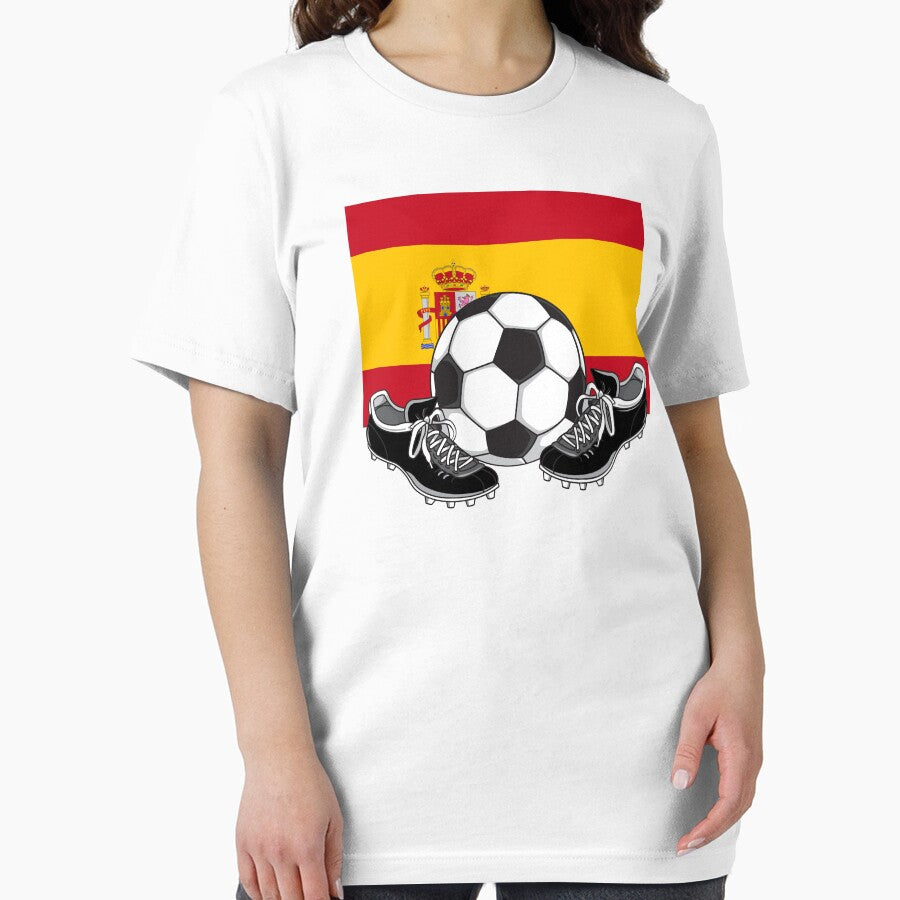 SPAIN FOOTBALL SOCCER FLAG by SportsT-Shirts