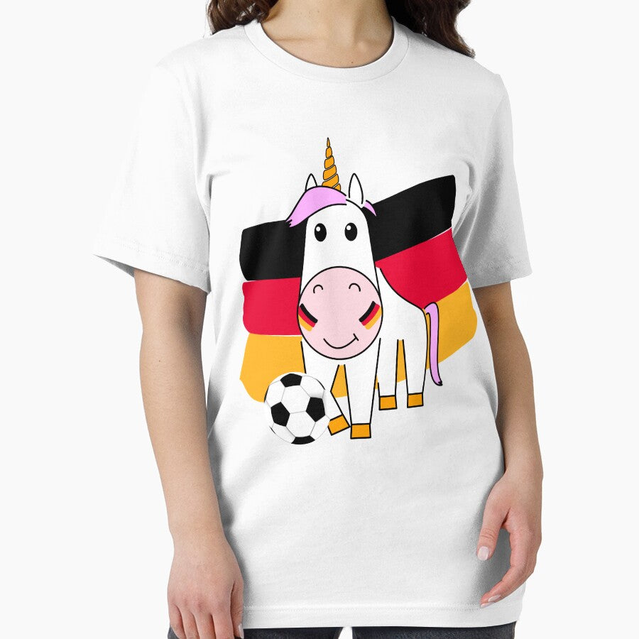 Unicorn Violetta plays football for Germany by peter2art