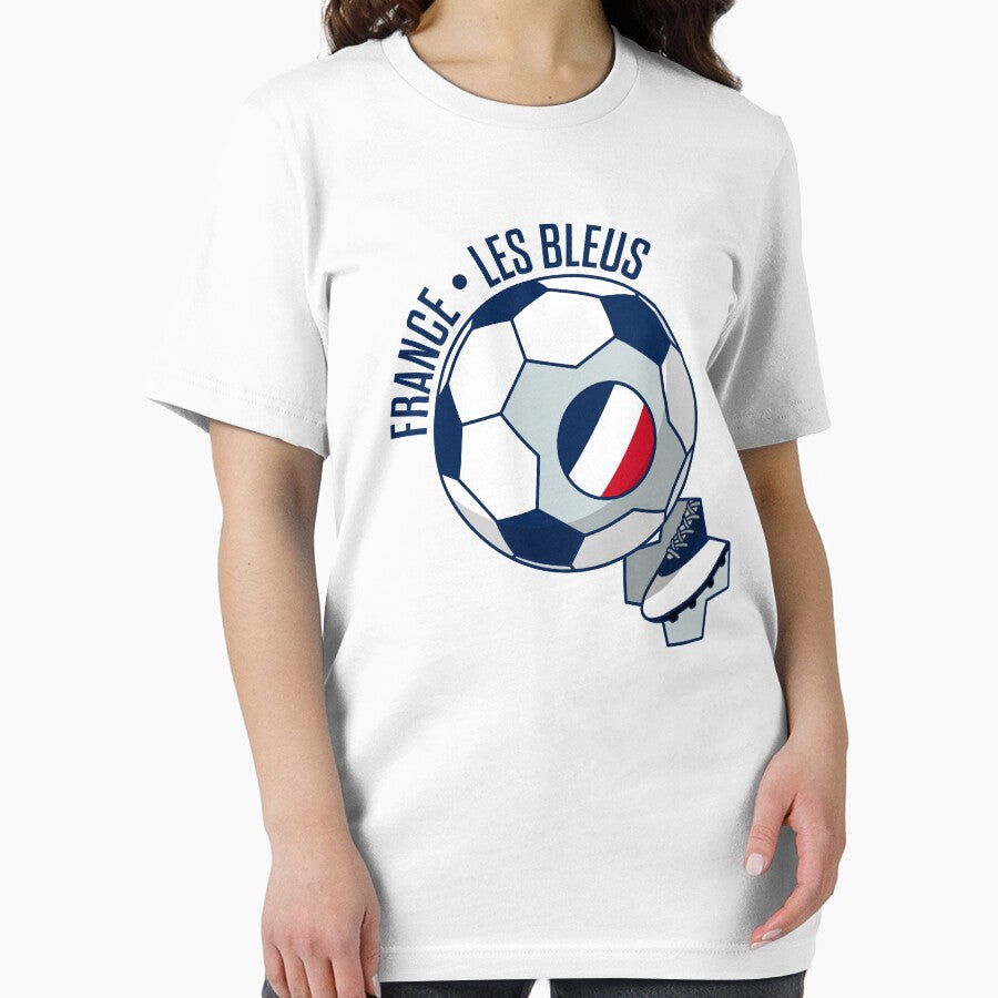 Les Bleus - France - French Flag Soccer / Football Fan by ClickForMore