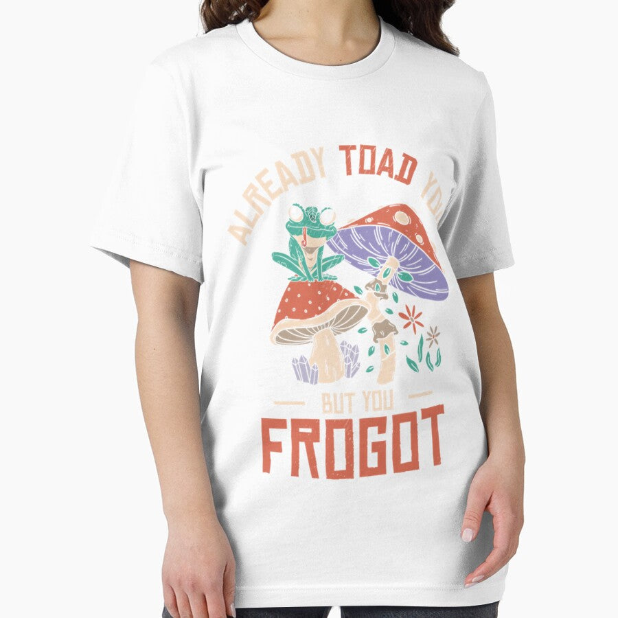 Frog Mushroom Witty Hilarious Pun by ScottieMarks