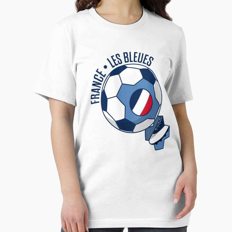 Les Bleues - France - French Flag Soccer / Football Fan by ClickForMore