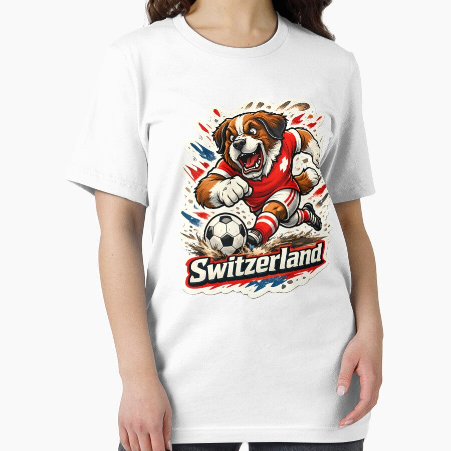 Switzerland Football St. Bernard Mascot by Ambroa Stuff