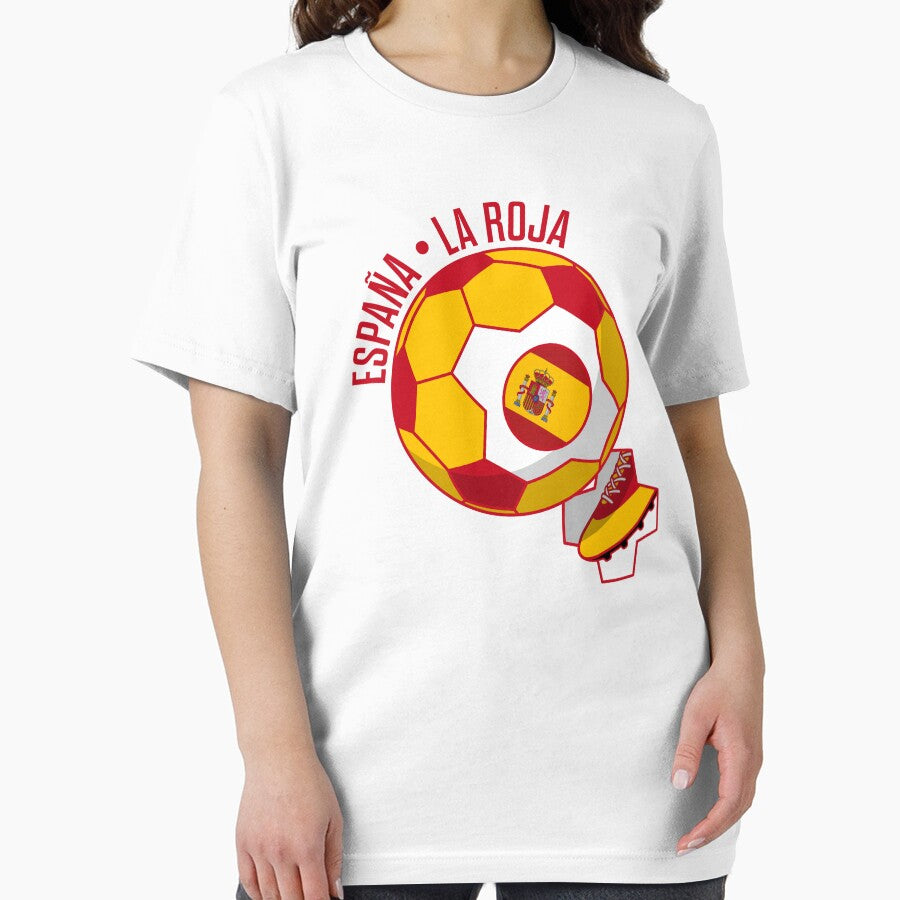 La Roja - Espana - Spanish Flag Soccer / Football Fan Spain by ClickForMore