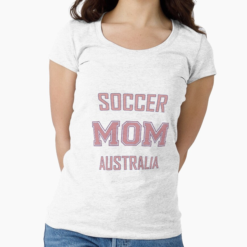 Proud AUSTRALIA Mom Soccer World Cup USA T-Shirt 2026 | Gift for Mom | Soccer Life Shirt by Mama ink co.