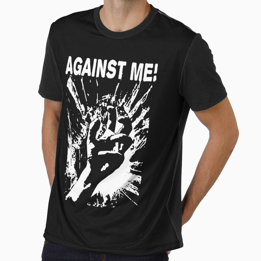 Against me t-shirt by mevvo