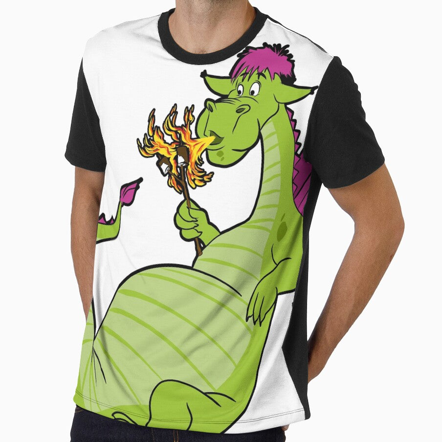 Elliot the Fire Breathing Dragon by JohnNettlesArt