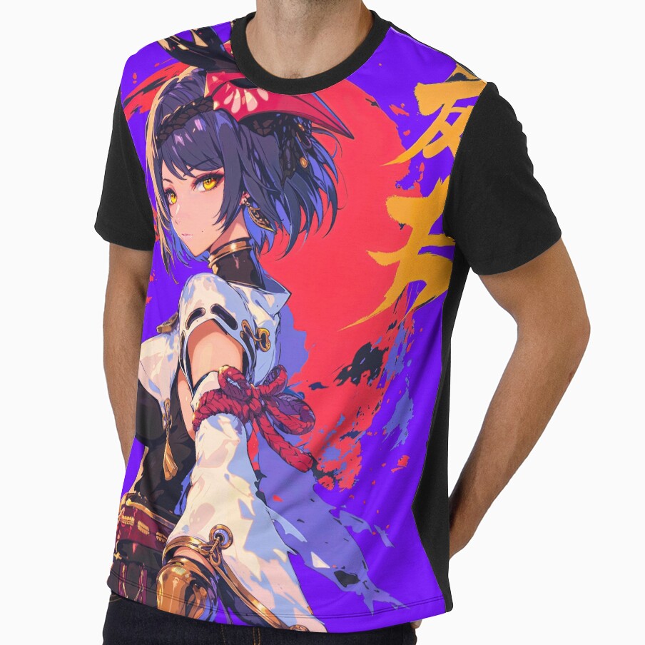 Kujou Sara Genshin Impact by Senpaiwaves