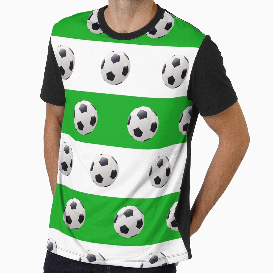 Football Green & White - FOOT0010 by 3-Starfish
