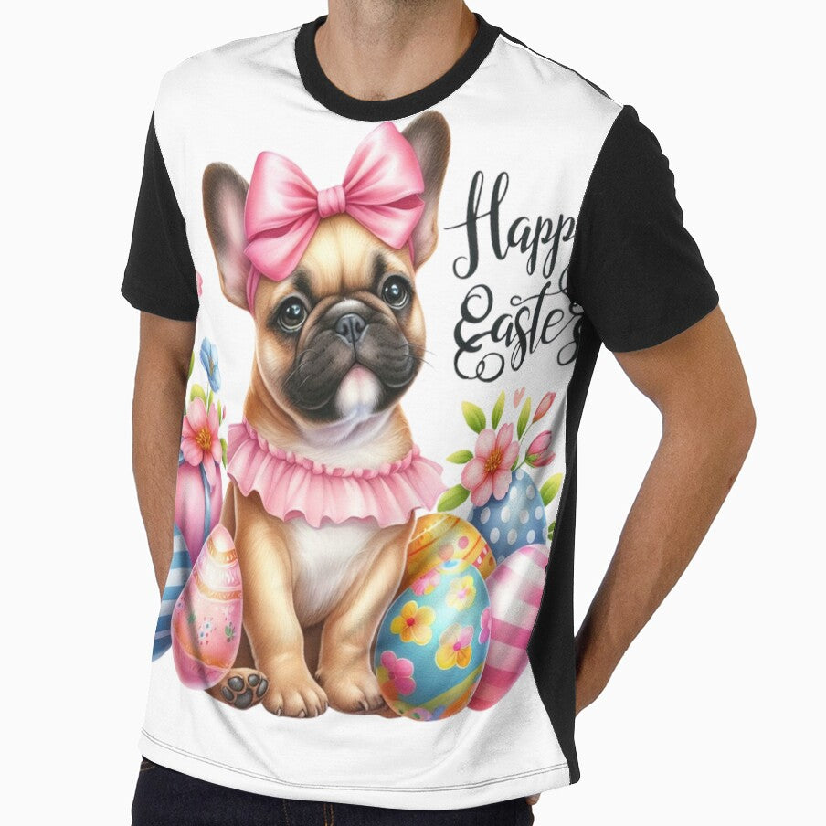 Happy Easter [French Bulldog] by Rainey Grey + Co