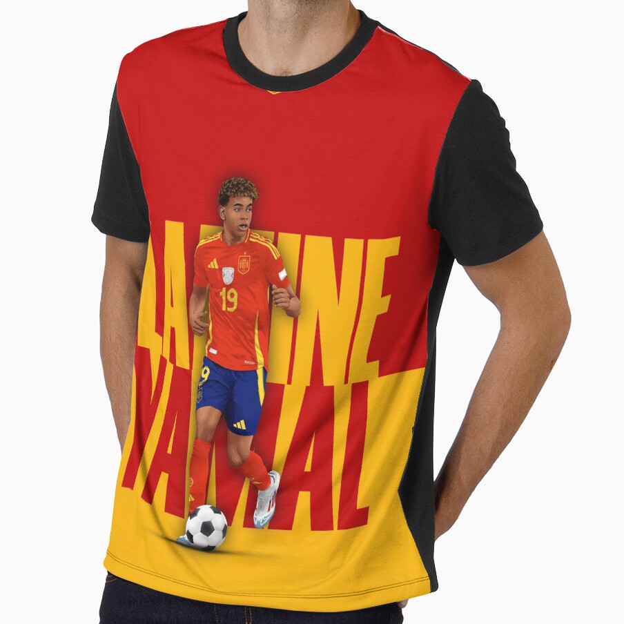 Lamine Yamal Art – Rising Soccer Prodigy by pixlbee