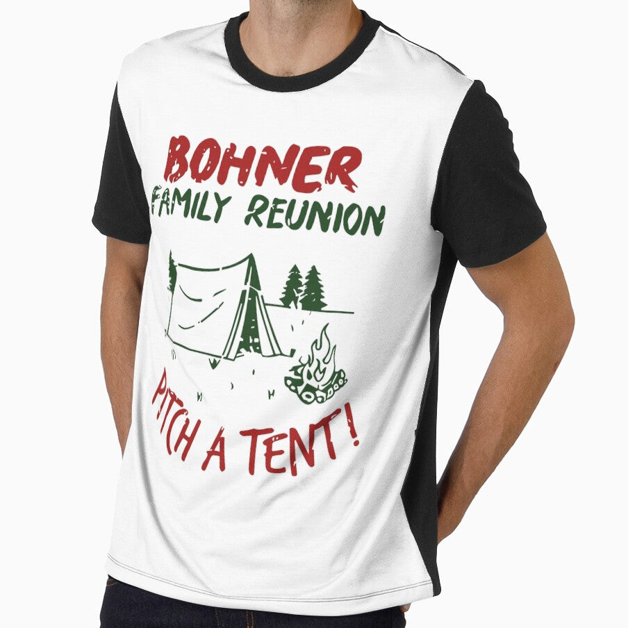 Vintage Bohner Family Reunion Pitch A Tent by Artifyo
