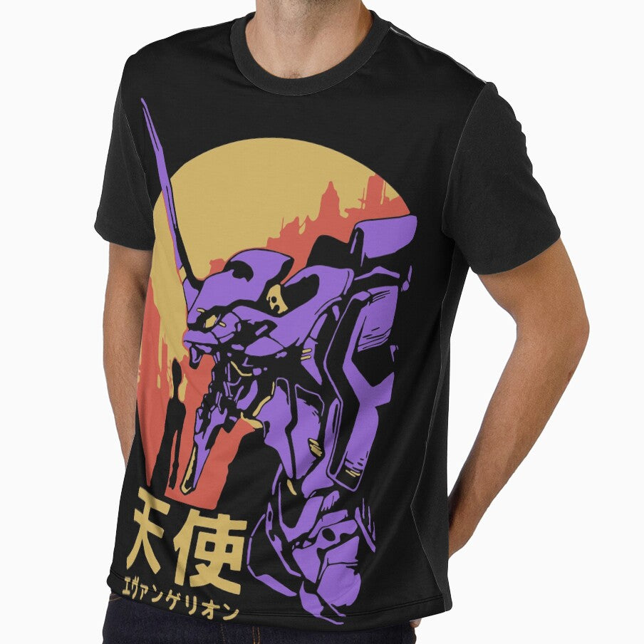 Neon Genesis Evangelion Retro Vintage by Teebuya