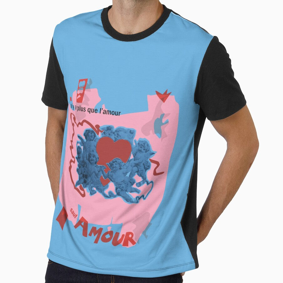 BEAT IT 'Amour' Video T-Shirt: Sauf AMOUR Cherubs (n’y a plus que l’amour) by SWG Mixes & Merchandise