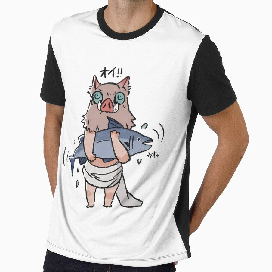 Inosuke fishing by artiisa