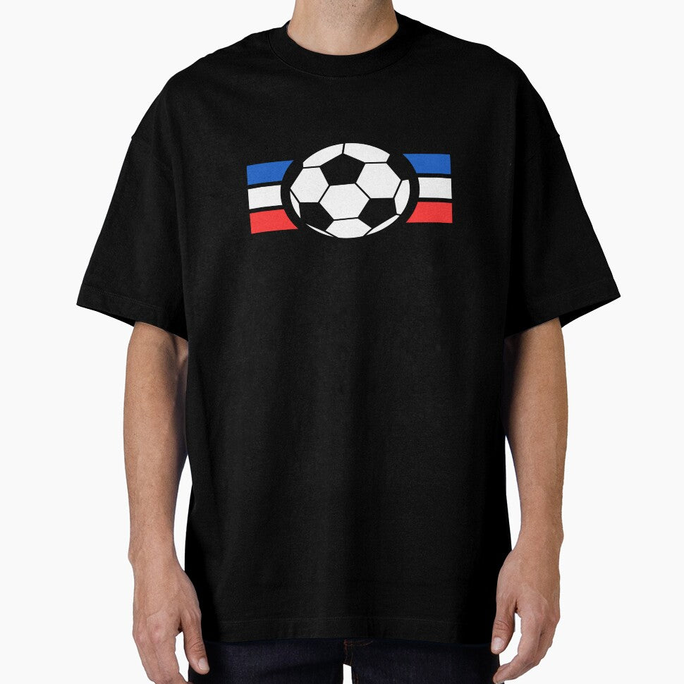 France Football gift - tricolor flag ball by World-LogoS