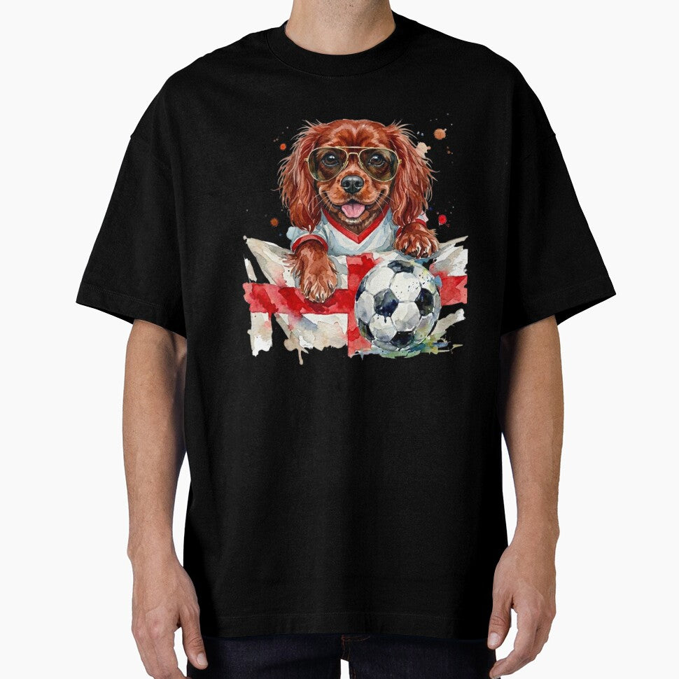 Cavalier King Charles ruby World Cup England Suppawter by The Suppawters