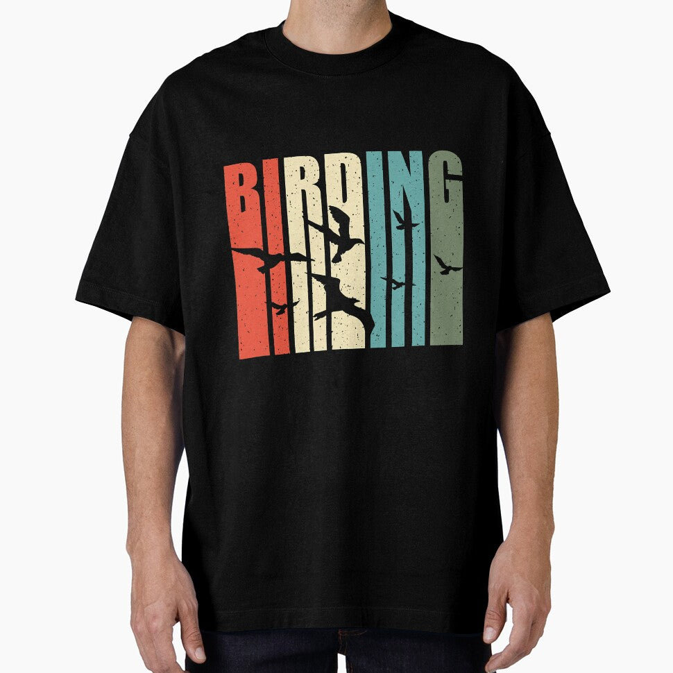Vintage Birding Migration Retro Bird by NeverLoseSF