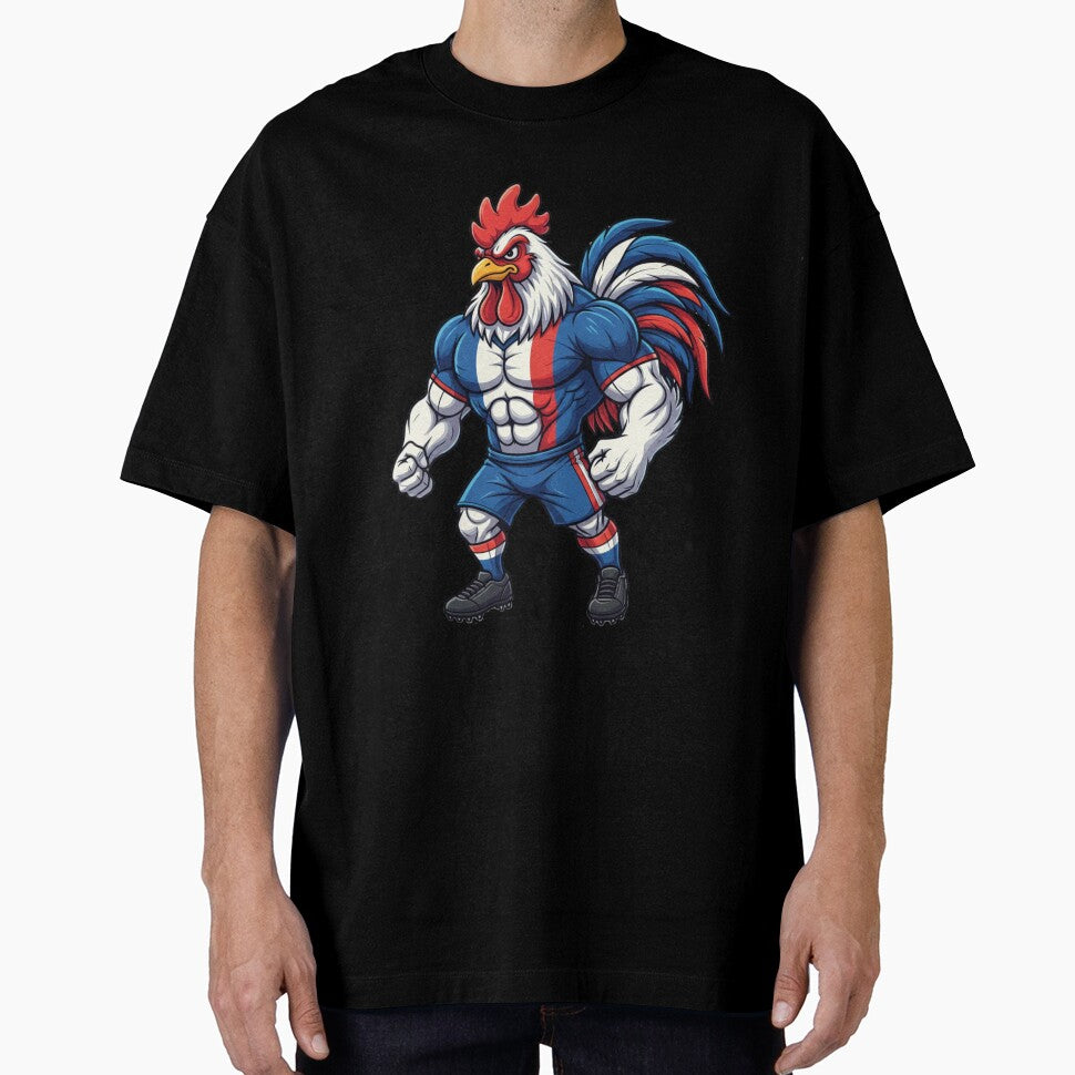 Proud French Gallic Rooster Football Mascot 2026 by ArtByKatti