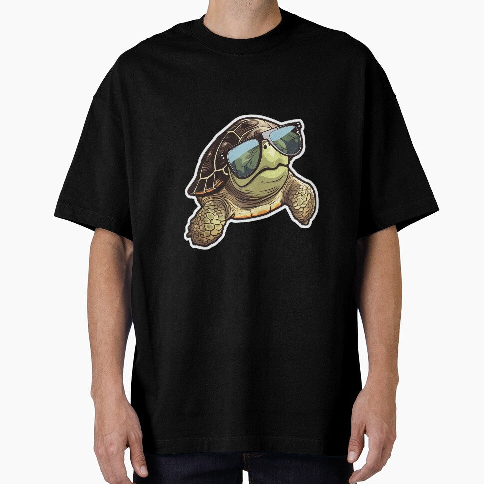 Turtle with sunglasses by FreakyMouse976