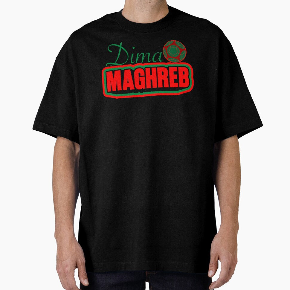 Dima Maghreb – CAN Morocco 2025 Football Fan Design | Moroccan Soccer Pride by NicolasMar