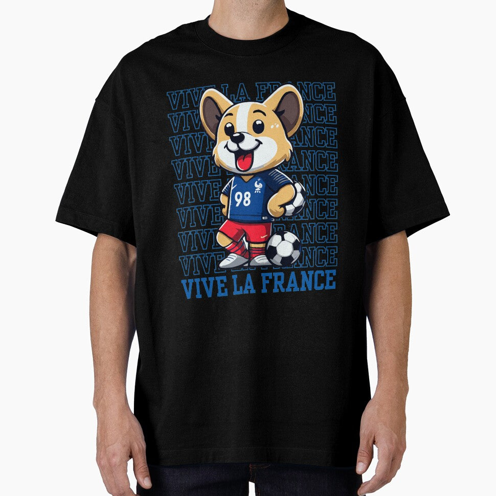 Footballer Dog | Vive La France Edition by McThingummy