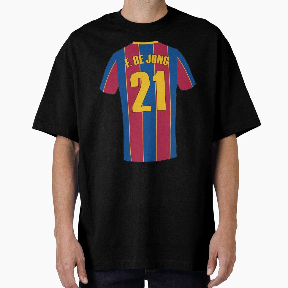 Barcelona football jersey number 21 by Justtrendytees
