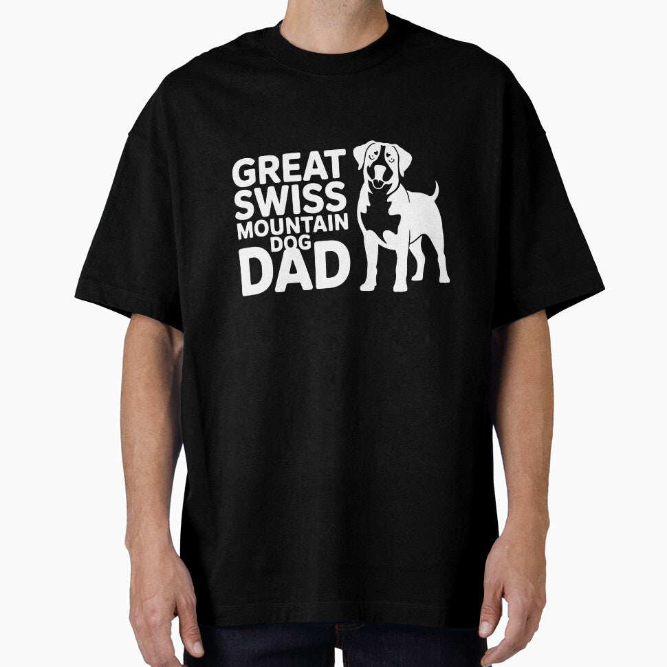 Great Swiss Mountain Dog Dad by theartfulaspie