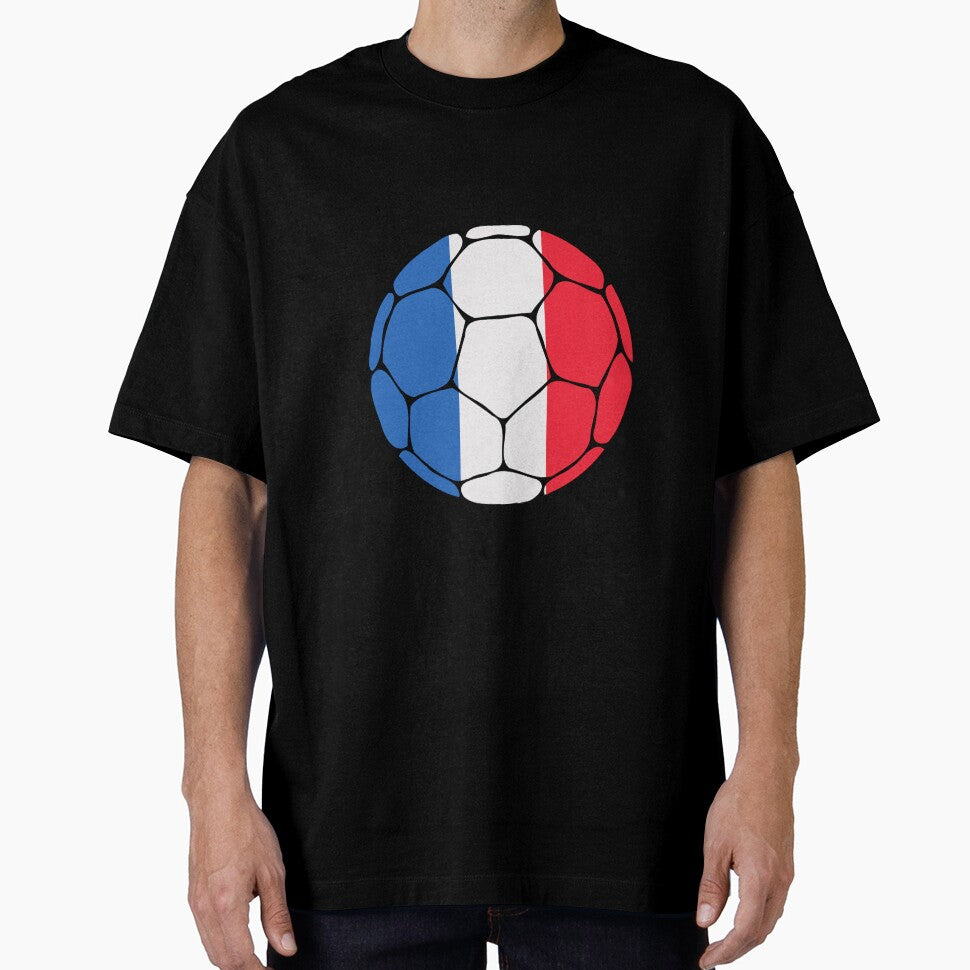 France Flag Soccer Ball by ehgraphics15
