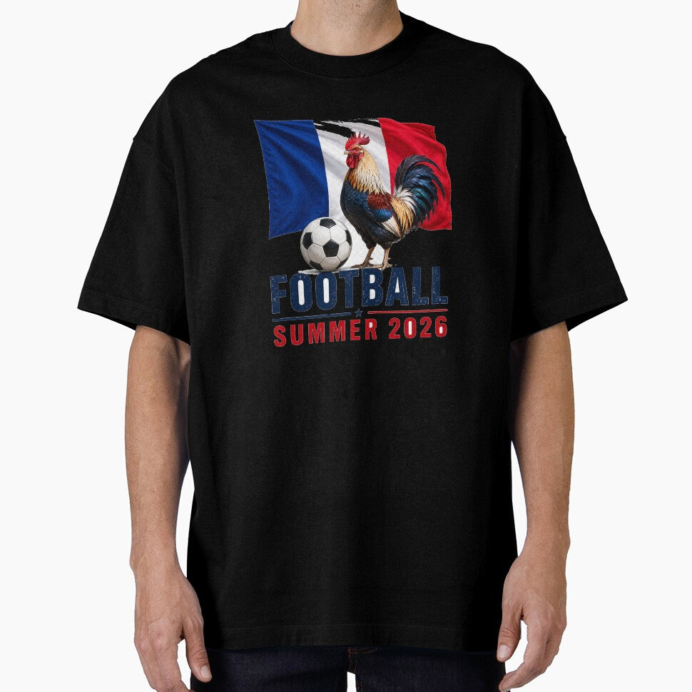 France Football Summer 2026 Rooster Fan Design by OfficeFighter