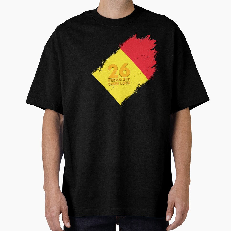 Belgium Football 2026 Dream Big Cheer Loud by BananaPrint