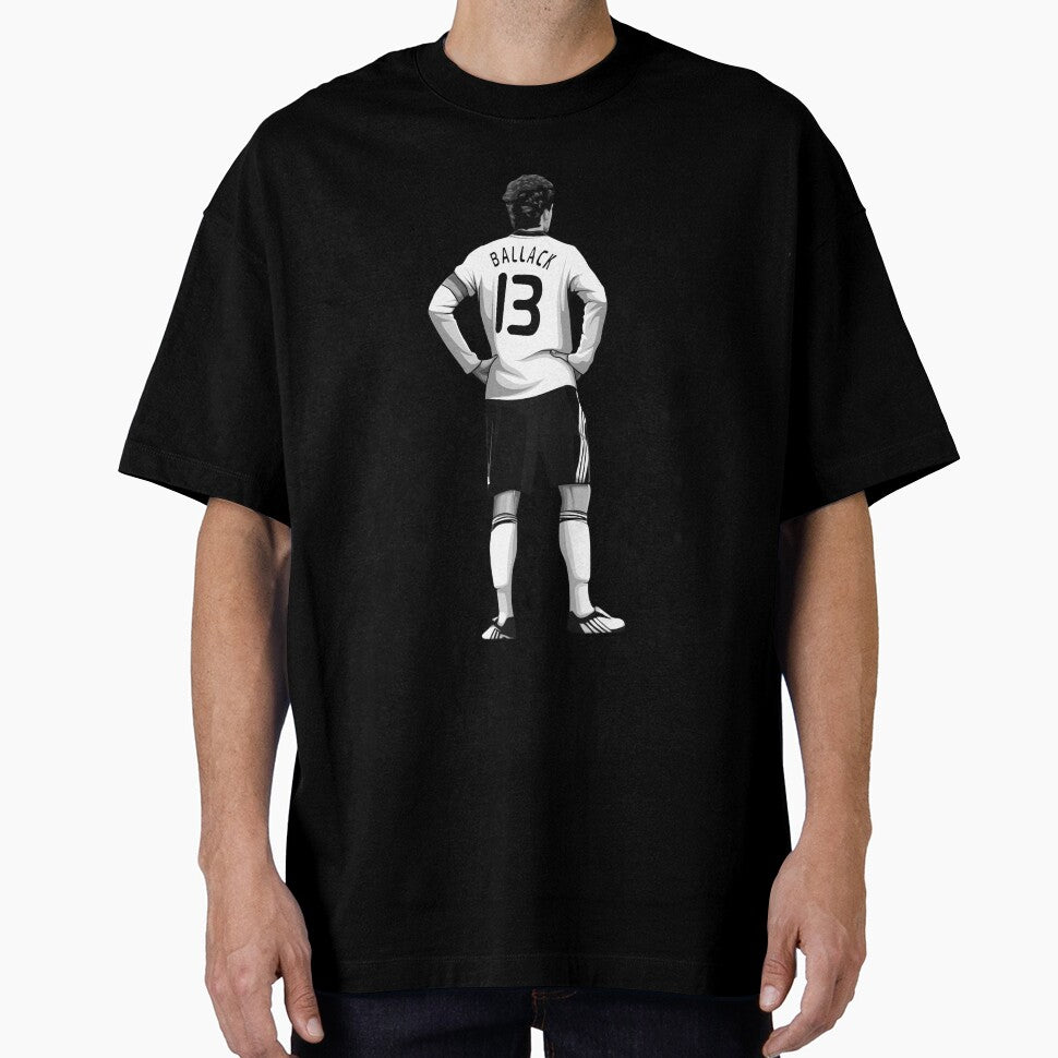 Michael Ballack Black and White Version by Aldduardo