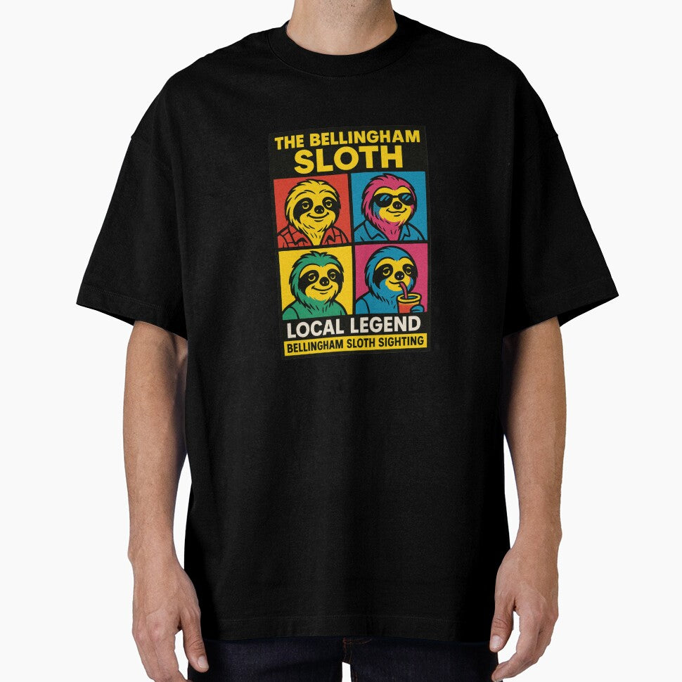 The Bellingham Sloth: Local Legend by PosiPrints