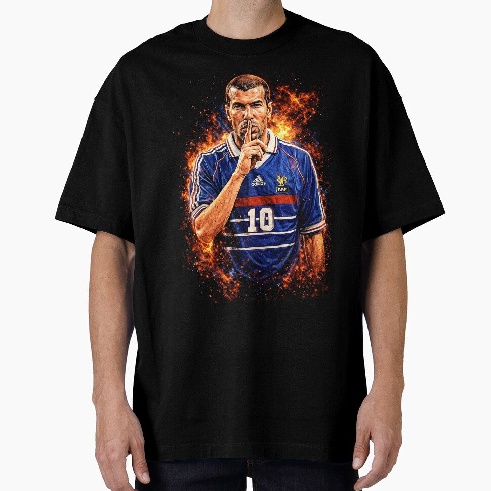 Zidane Football Legend Pride by Not Hugo