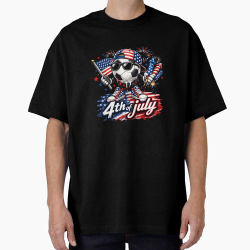 4th of July Soccer Drip 250 Years Anniversary by QuiteOrbit