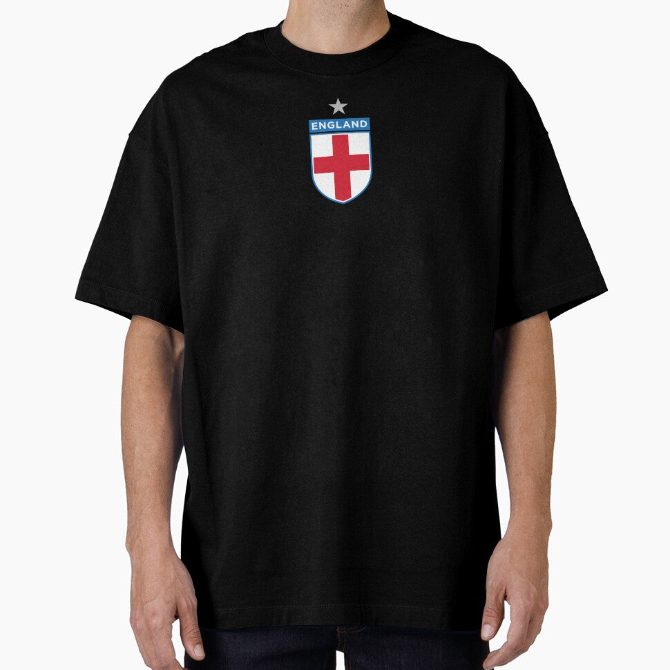 England Shield Flag (On Black) by STUDIO-72