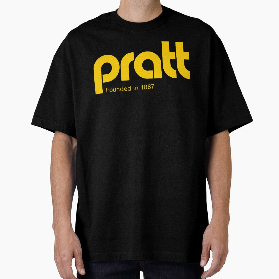 Pratt - retro logo black and gold by CreativeGiant