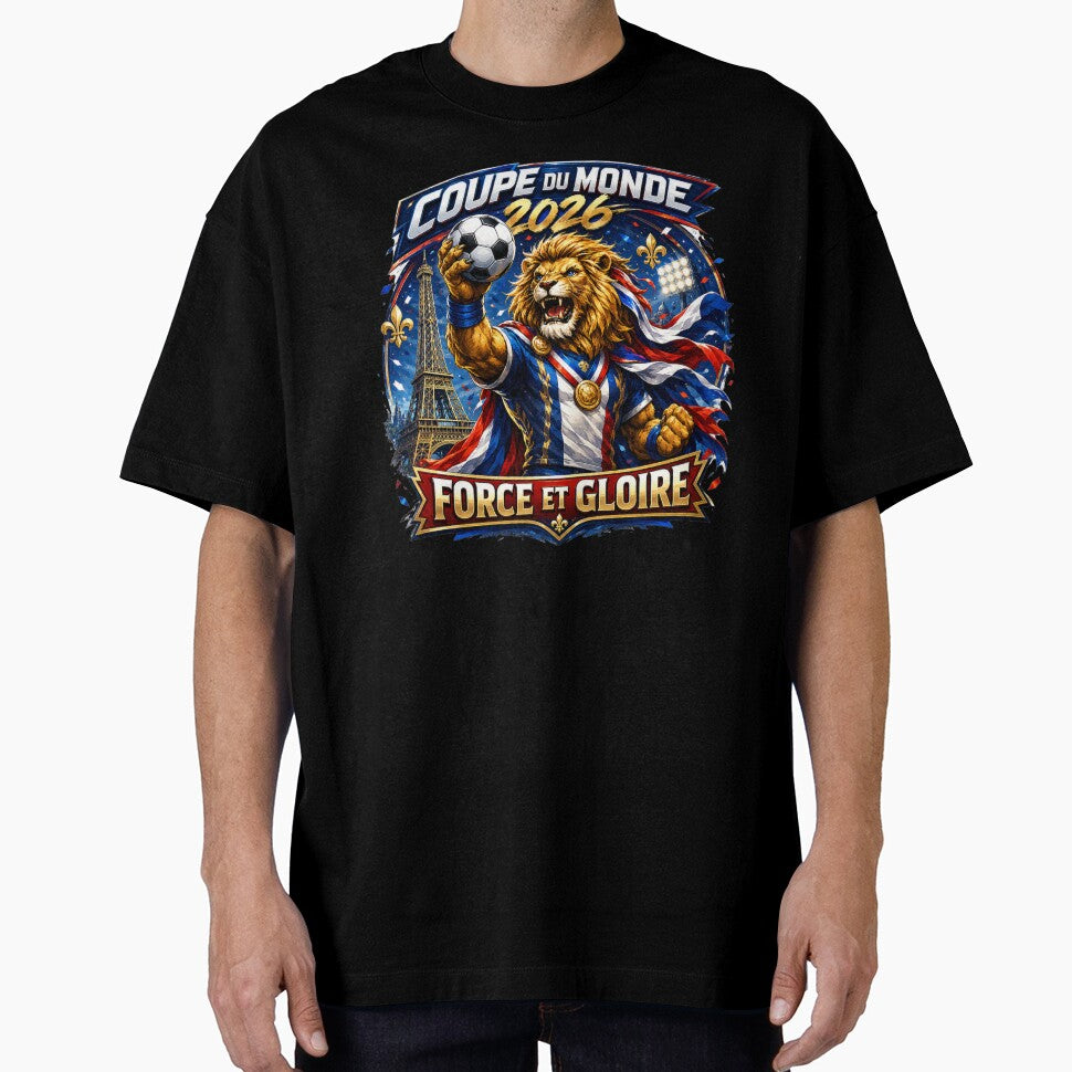 France Lion World Cup 2026 by Retro Arabica