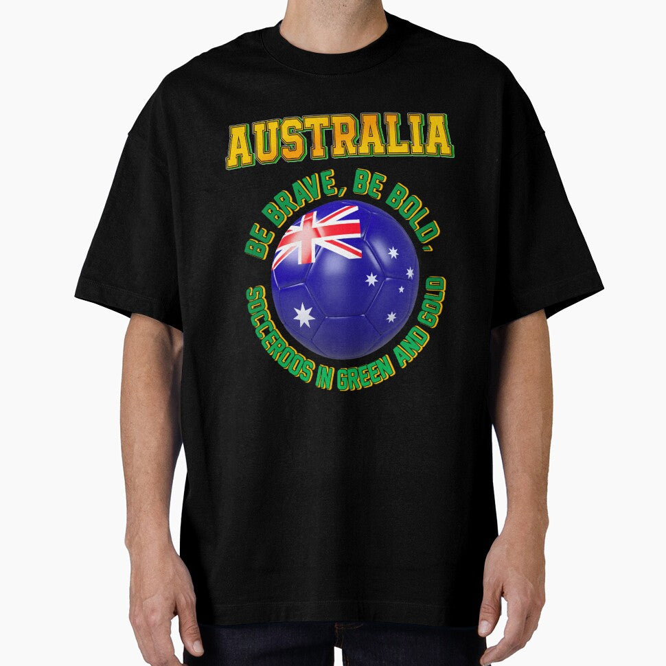 Australia fan slogan for football, Australian supporters by superpixus