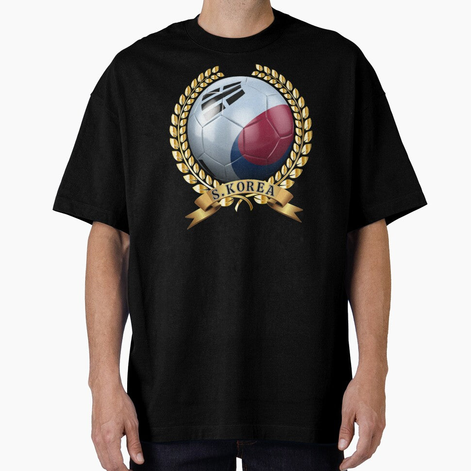 South Korea Soccer Korean Fan Gift Design by B1GSportswear