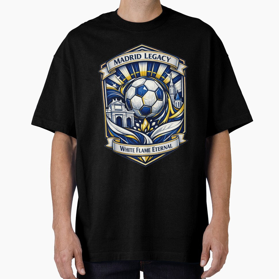 Madrid Majestic Legacy T Shirt, City Eternal Glory Mug, Global Soccer City Gift by YMLux