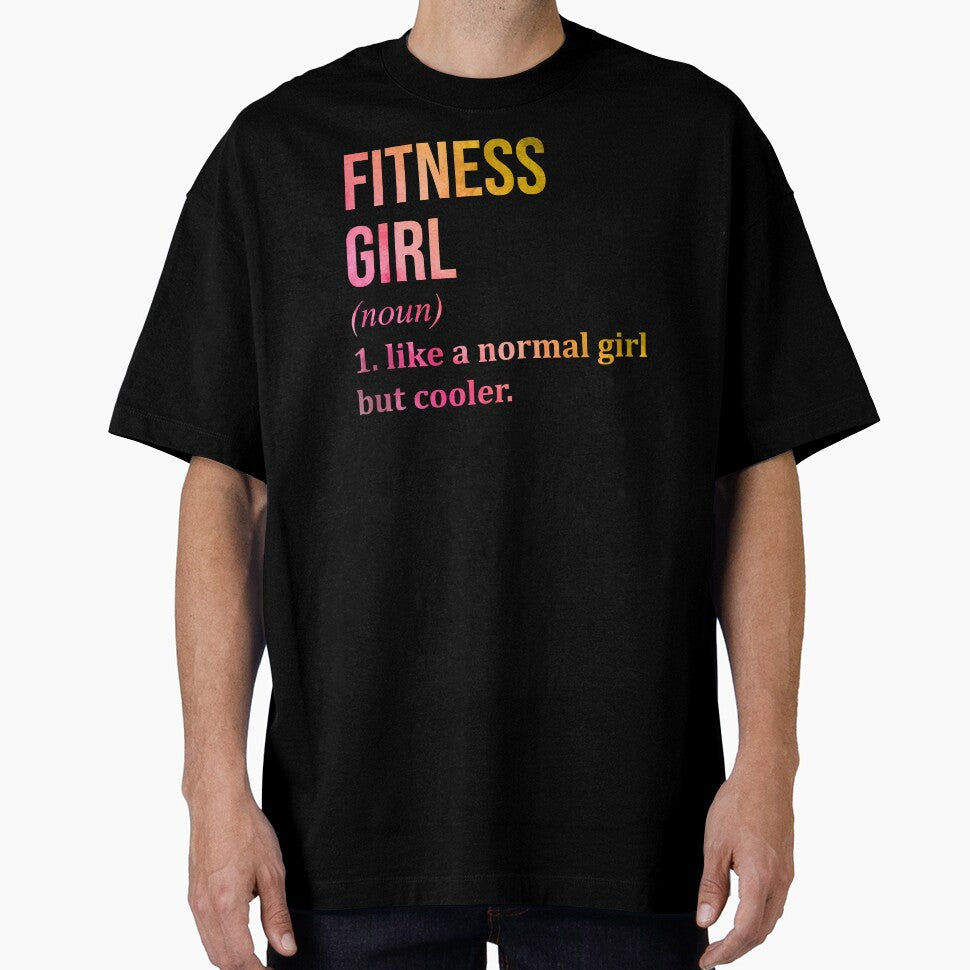 Fitness Girl Definition in Watercolor by XCIV
